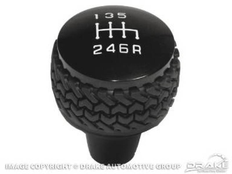 DV8 Offroad 2011-2018 compatible with Jeep JK 6-Speed Shift Knob Black D-JP-181112-BK