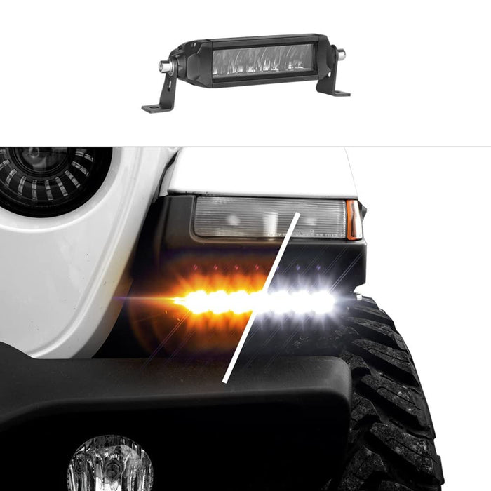 6in 2nd Gen XKGLOW Razor Light Fog Strobe Combo8