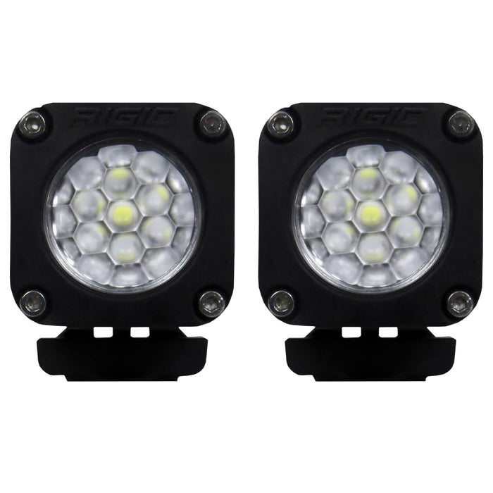 Rigid Industries 20541 Black Back-Up Light Kit (Ignite LED Diffused, Surface Mount)