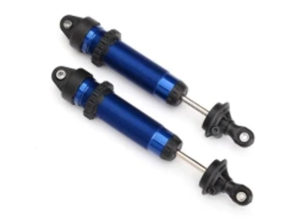 Traxxas 8450X Aluminum 134mm Assembled Gtr Threaded Shocks Blue