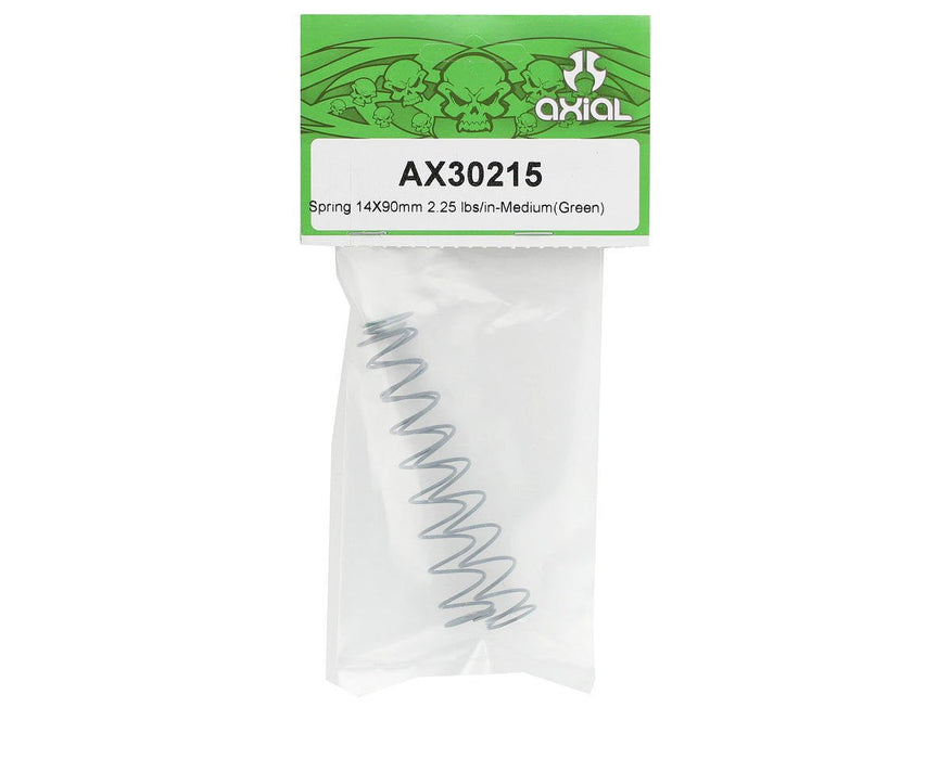 Axial AX30215 Spring14x90mm2.25 lbs/in Grn Scorpion 2 AXIC0215 Elec Car/Truck Replacement Parts