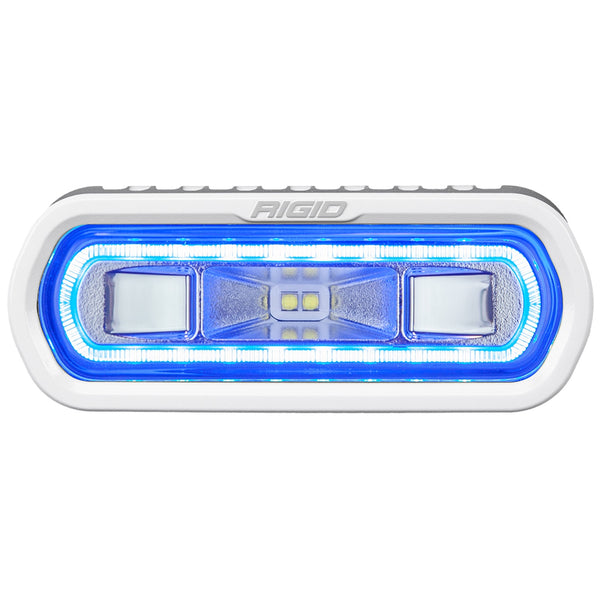 RIGID SR-L Series Marine LED Flood/Spreader w/ Blue Halo Universal 51101