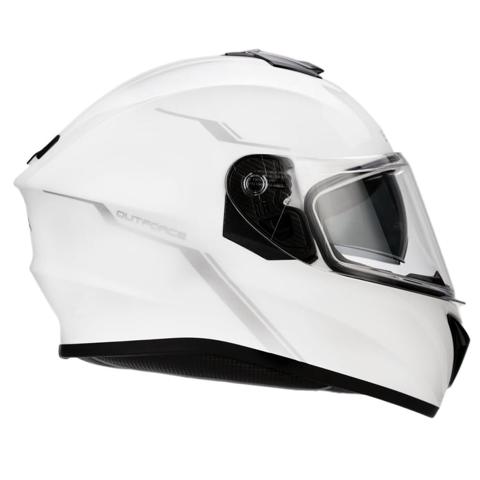 OutForce Smart Helmet Full Face (Gloss White, X-Large) (OUTFORCE-GW0XL) - SP85