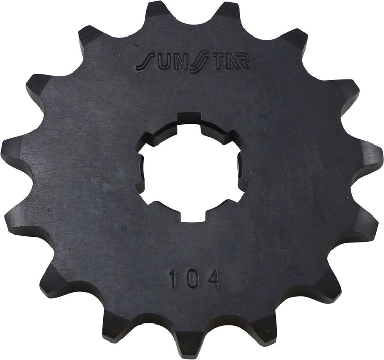 Sunstar 10415 15-Teeth 420 Chain Size Front Countershaft Sprocket