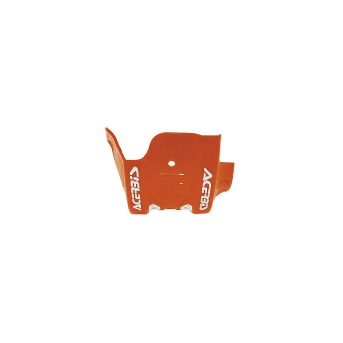 Acerbis MX Skid Plate (ORANGE/WHITE) For 19-22 KTM 450SXF