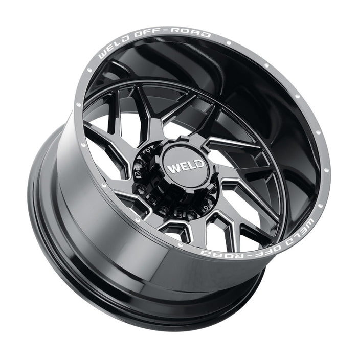 Weld Off-Road W117 22X12 Fulcrum 6X135 6X139.7 ET-44 BS4.75 Gloss Black MIL 106.1 W11722098475