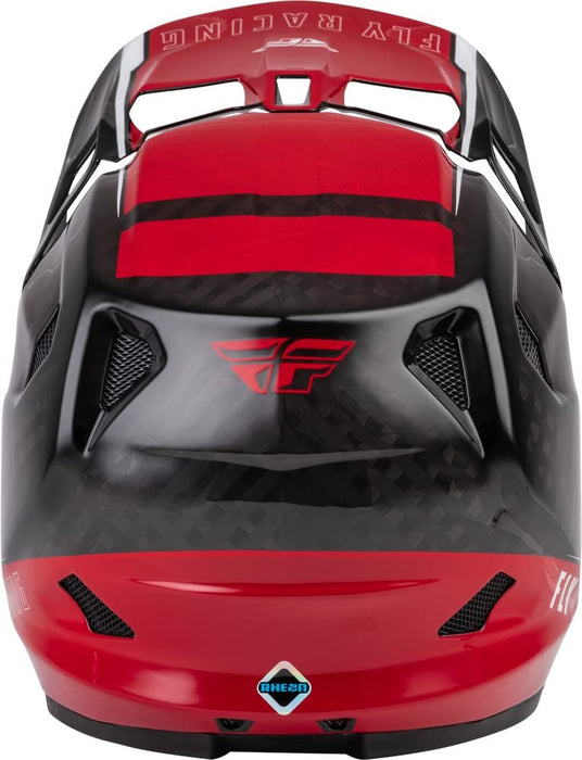 Fly Racing WERX-R Adult Carbon Cycling Helmet (Red, Medium)