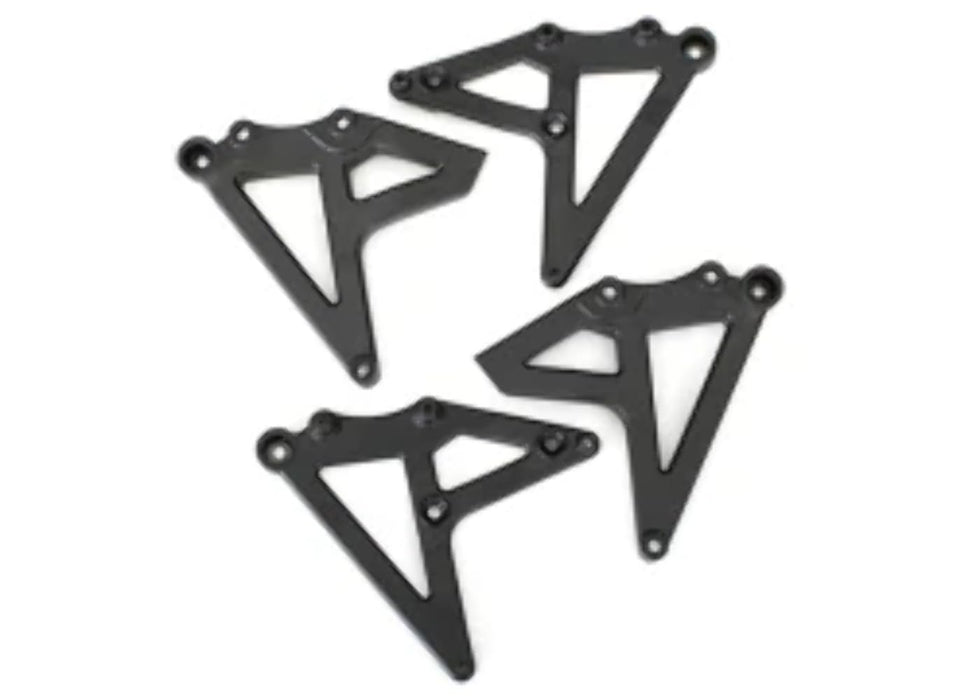 Traxxas 8538 Rear Shock Mounts Black