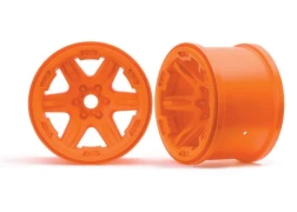 Traxxas 8671 3.8" Wheels Orange