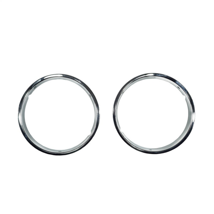 Omix Headlight Bezels Chrome 97-06 compatible with Jeep Wrangler 12419.08