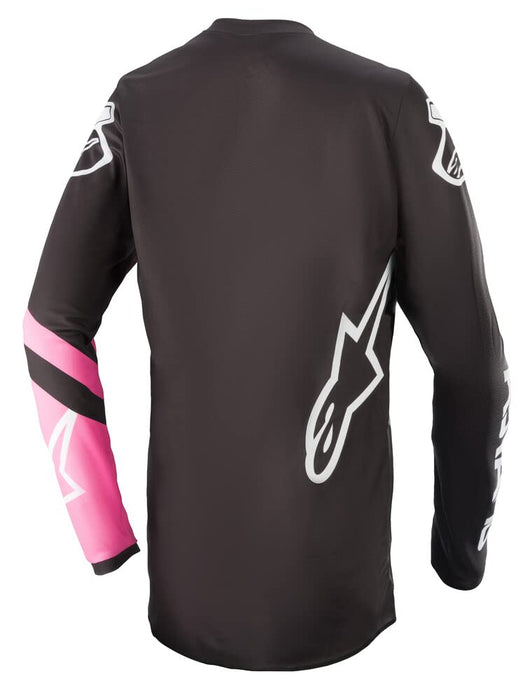 Alpinestars Stella Fluid Chaser Jersey Black/Pink Fluo Xl (3782422-1390-XL)