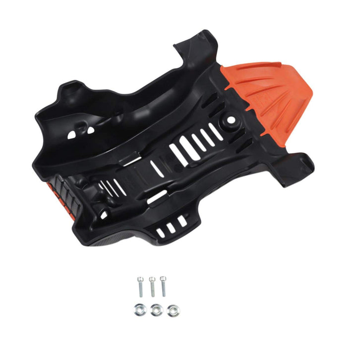 Acerbis Glide Plate (BLACK/16 ORANGE) For 19-22 KTM 250SX