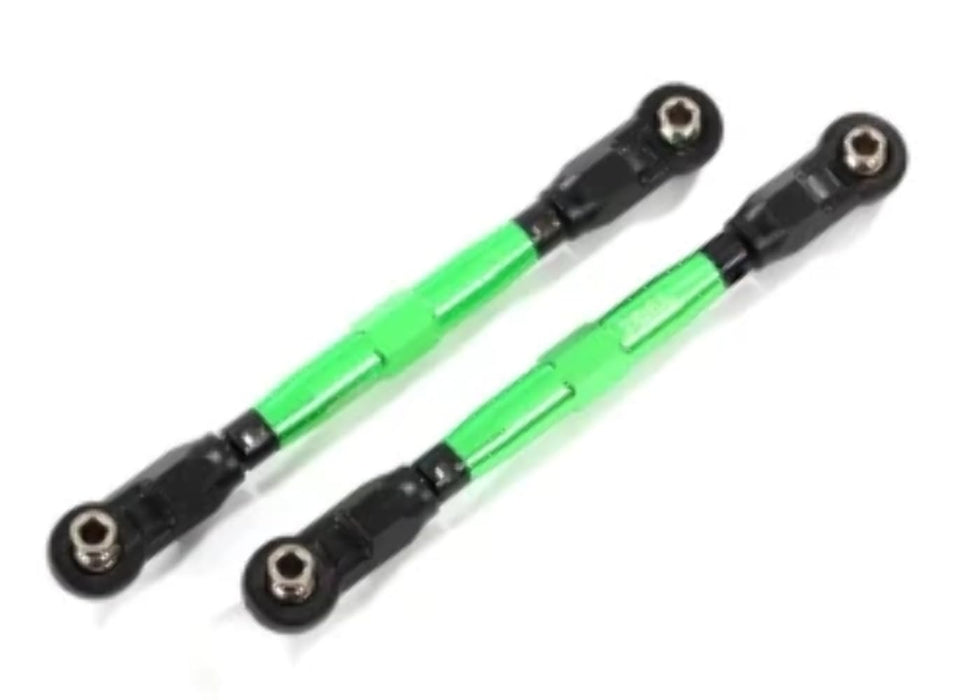 Traxxas 8948G Toe Links Front (Tubes Green-Anodized 7075-T6 Aluminum