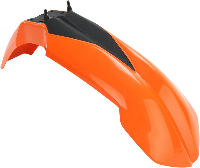 Acerbis 17-19 KTM XC-W150/250/300/ EXC-F250/350/450/500 Rear Fender 16 Orange 2634045226