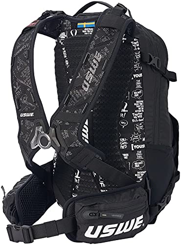 USWE 25l Backpack, Carbon Black, Torso Size: 17-22" (43-55cm)