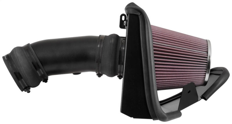 K&N 2017 Compatible with Dodge Challenger Hellcat SC V8-6.2L F/l Typhoon Air Intake 69-2553TTK