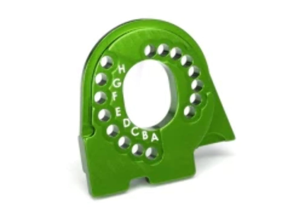 Traxxas 8290G Motor Mount Plate 6061-T6 Aluminum (Green-Anodized) TRX-4