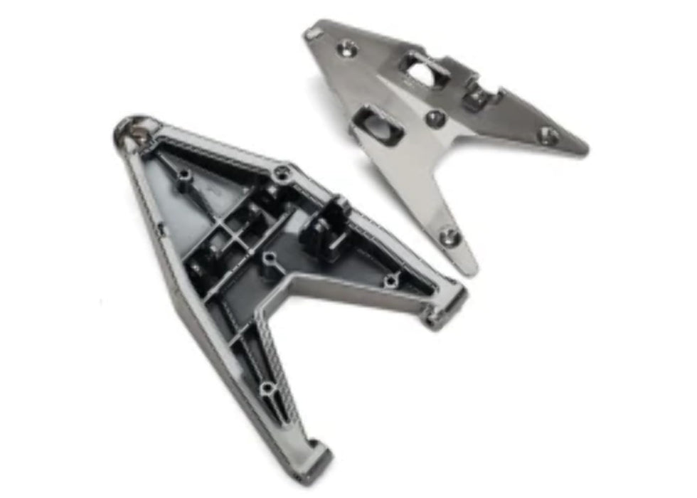 Traxxas Left Lower Assembled Suspension Arm (Satin Black Chrome-Plated)