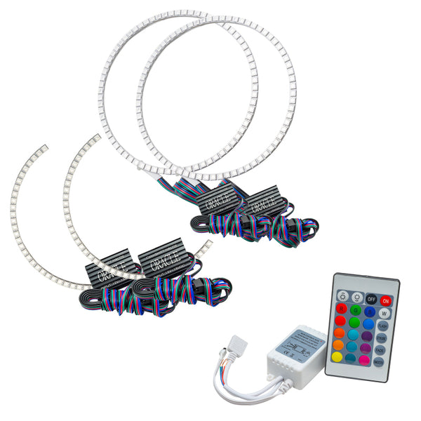 Oracle Toyota Tundra 14-17 Dual Halo Kit ColorSHIFT w/ Simple Controller SEE WARRANTY 2381-504