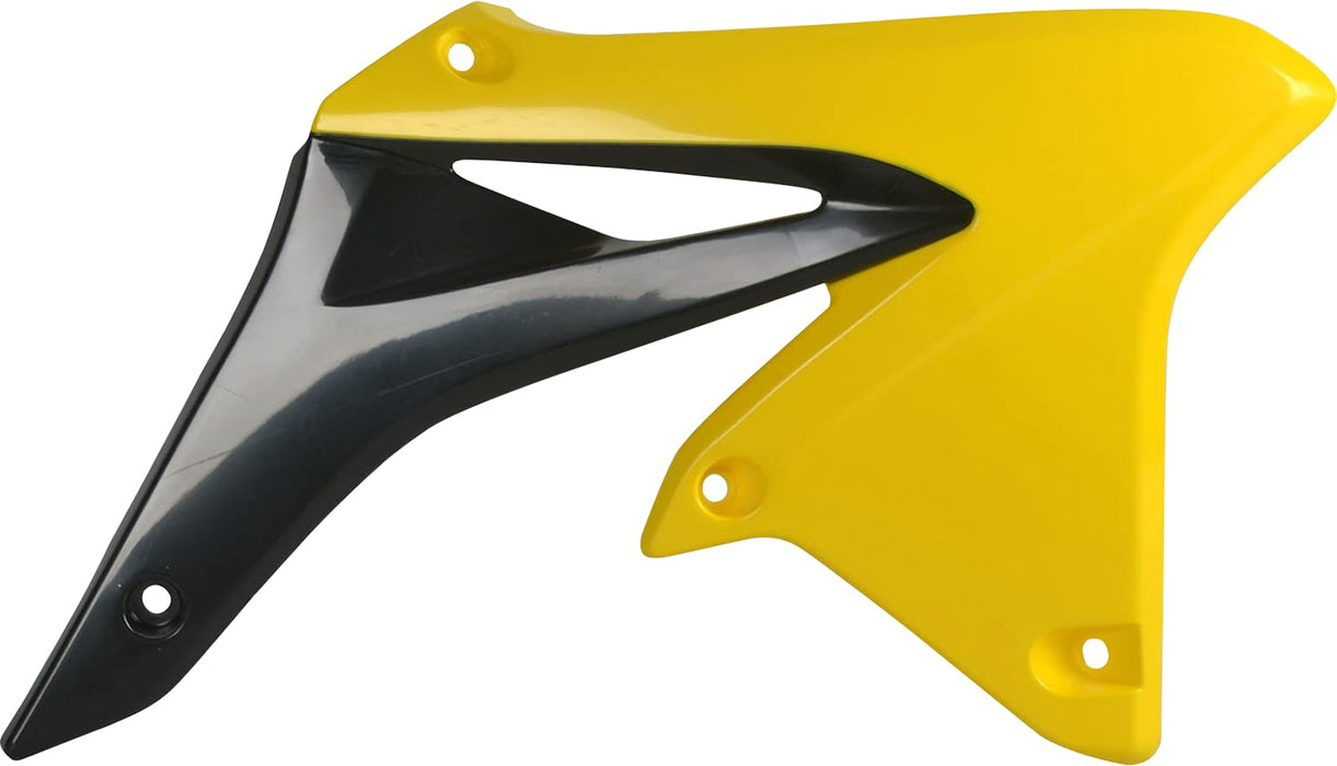 Polisport Radiator Shroud Set (YELLOW) For 04-06 SUZUKI RMZ250