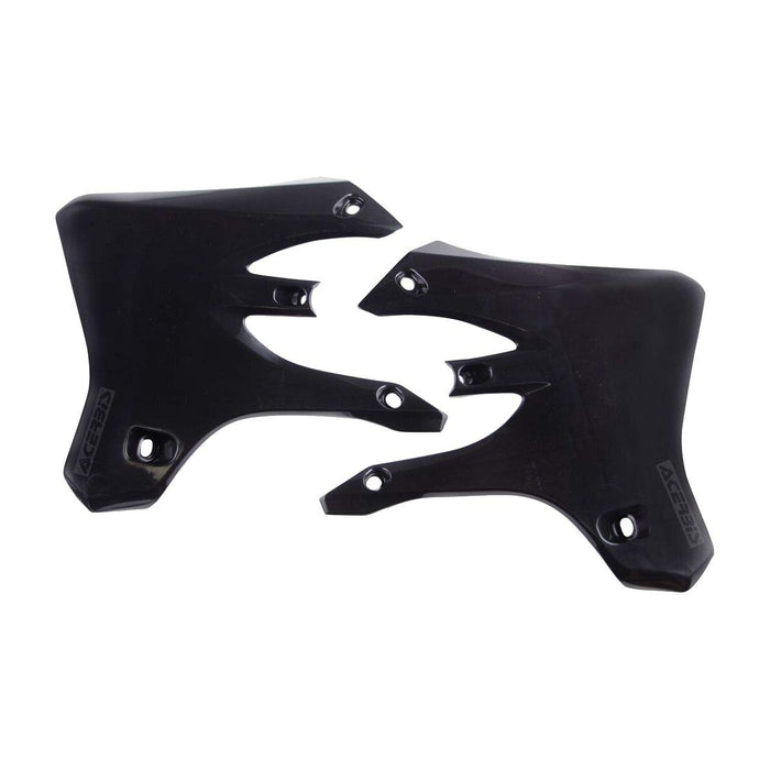 Acerbis Radiator Shroud Set (Black) for 03-05 Yamaha YZ250F