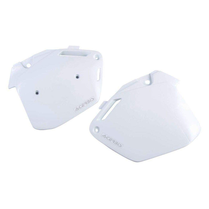 Acerbis Side Panel Set (WHITE) For 90-91 HONDA CR250