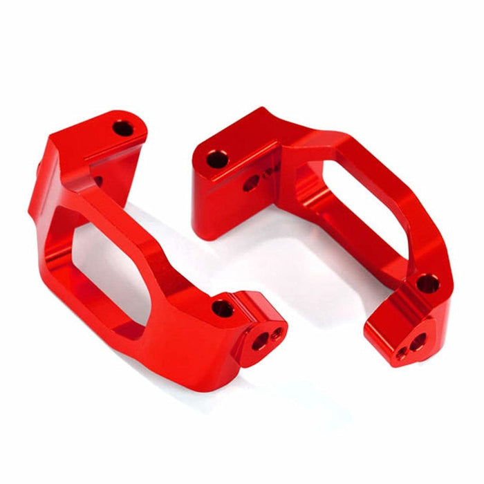 Traxxas 8932R Caster Blocks 6061-T6 Alum (Red-Anodized) Left & Right