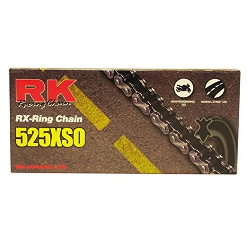 RK 525XSO High Performance RX-Ring Motorcycle Chain 112 Link