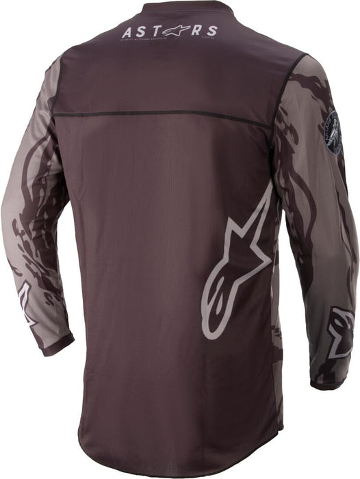 Alpinestars Youth Racer Tactical Jersey Blk/Gray Camo/Ylw Fluo Yx (3771222-1154-XL)