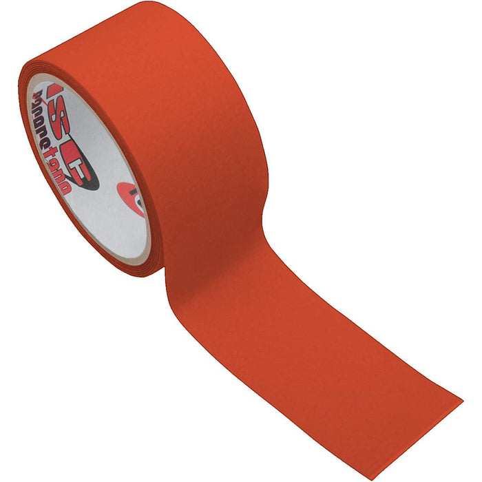 ISC RT2008 Standard-Duty Racer's Tape Roll, 90' Length x 2" Width, Orange (Case of54)