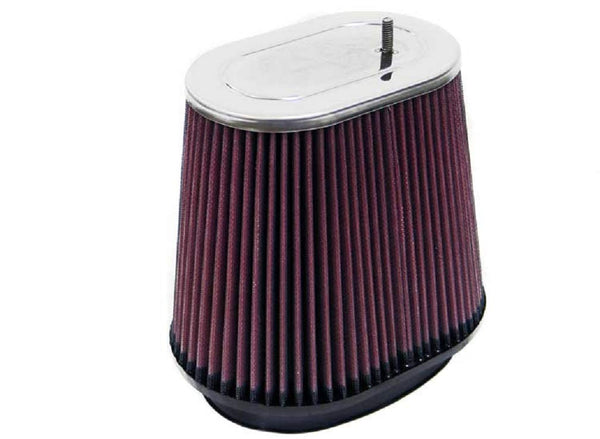 K&N Universal Clamp-On Air Filter: High Performance, Premium, Washable, Replacement Engine Filter: Filter Height: 6.75 In, Flange Length: 1 In, Shape: Oval Straight, Rf-1019 RF-1019