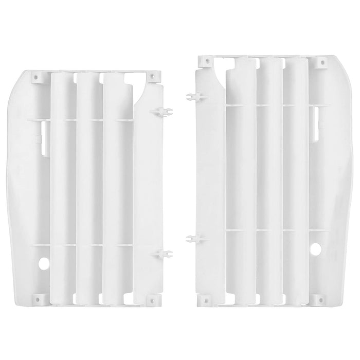 Polisport Radiator Louvers (White) Compatible With 10-13 HONDA CRF250R