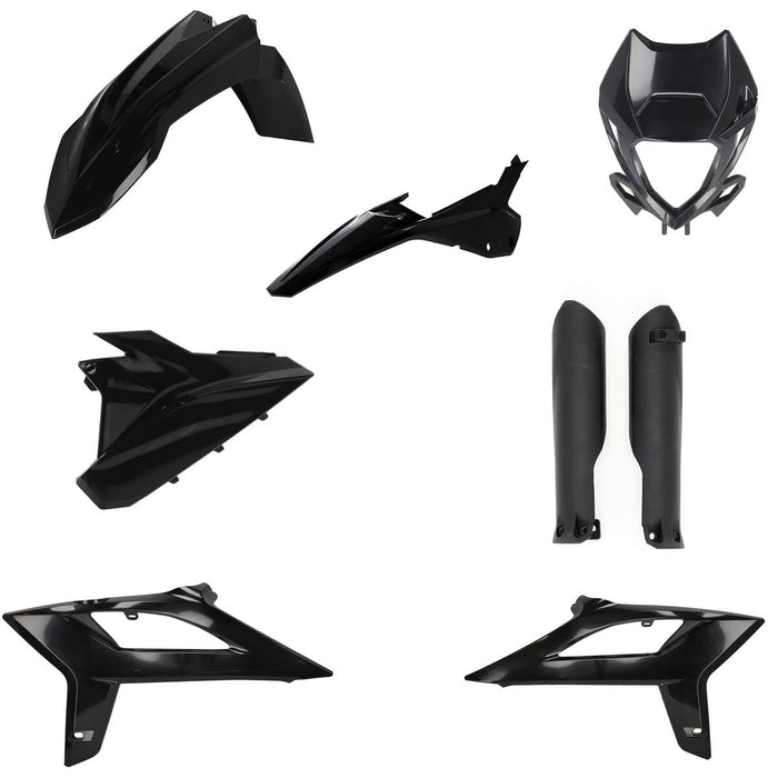 Acerbis Full Plastic Kit (BLACK) For 20-22 BETA 250RR2STROKE