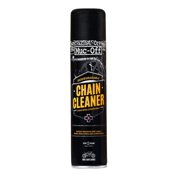 Muc Off Motorcycle Chain Cleaner, 16.9 fl oz - Chain Cleaner and Degreaser Spray for Motorcycle Cleaning - Motorcycle Cleaner for On and Off-Road