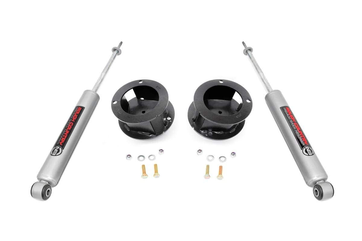 Rough Country 4 Inch Lift Kit V2 Power Steer Fits Jeep Wrangler Yj 4WD (87-95) 62070