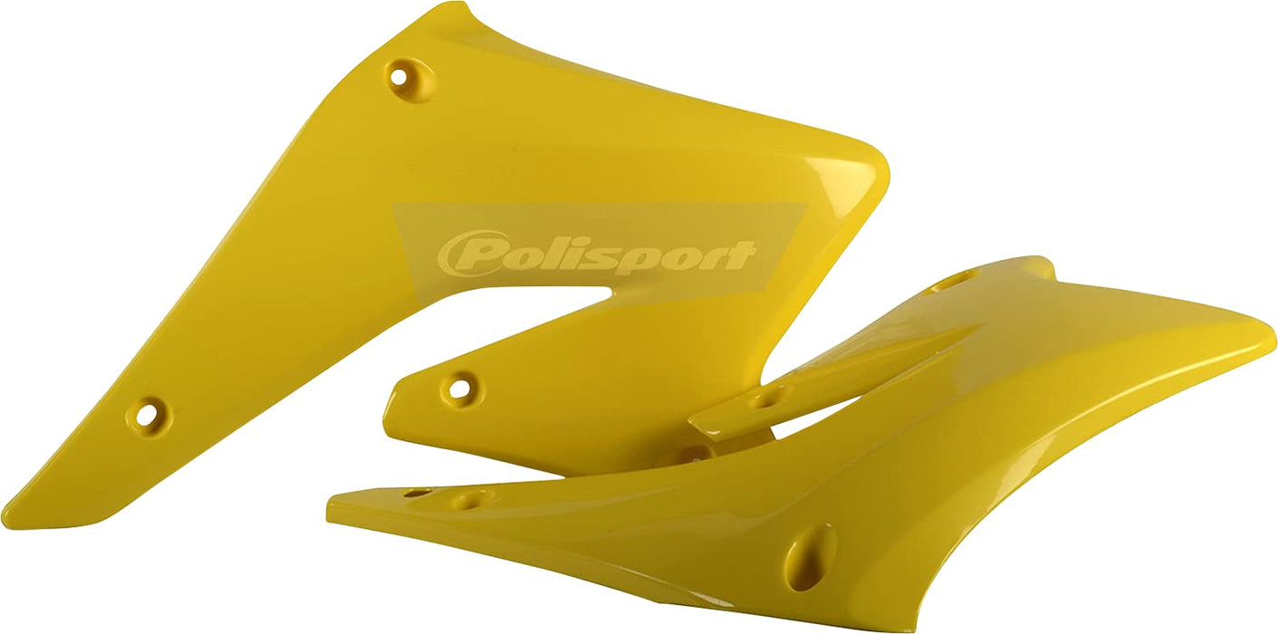 Polisport Radiator Shroud Set (YELLOW) For 04-06 SUZUKI RMZ250