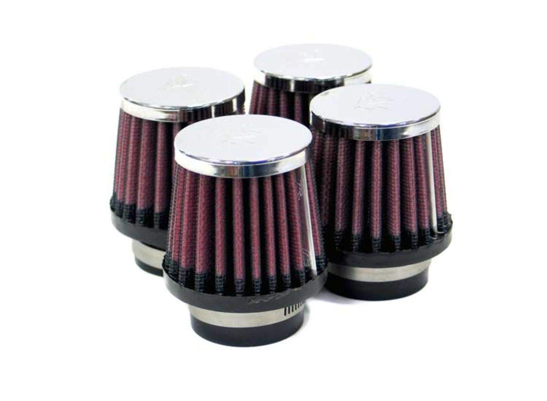 K&N Universal Clamp-On Air Filter: High Performance, Premium, Washable, Replacement Filter: Flange Diameter: 2.125 In, Filter Height: 3 In, Flange Length: 0.625 In, Shape: Round Tapered, Rc-2334 RC-2334