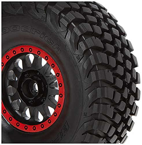 Traxxas 8474 Method Race Wheels with Bfgoodrich Baja Tires Black