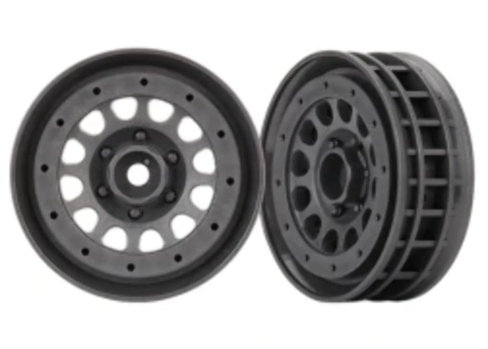 Traxxas Wheels Method 105 1.9' (Charcoal Gray beadlock) (beadlock Rings Sold Separately)