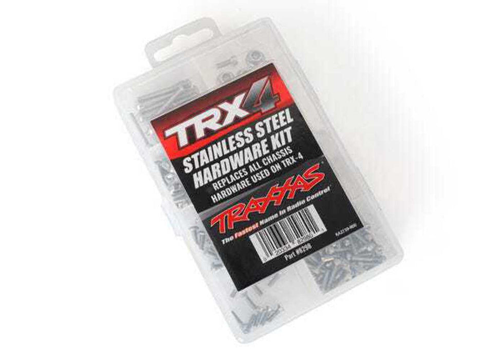 Traxxas 8298 Trx-4 Stainless Steel Hardware Kit Silver