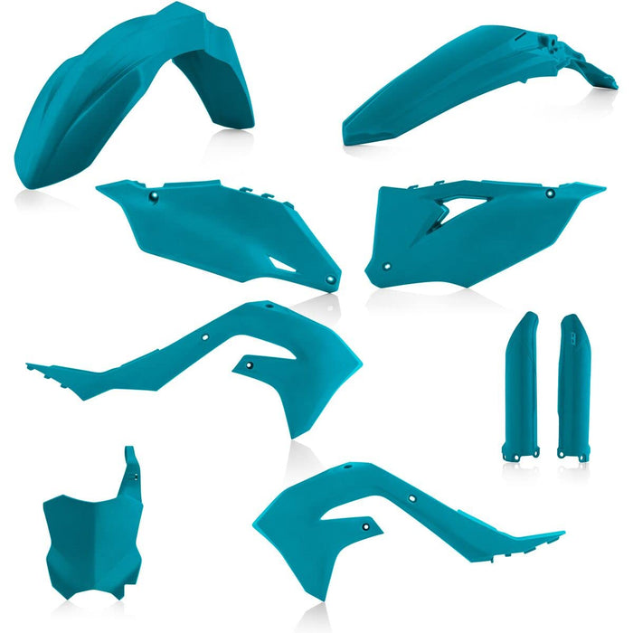 Acerbis Full Plastic Kit (Teal Metallic) For 17-18 KAWASAKI KX250F