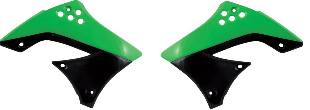 Acerbis 2141711089 Green/Black Radiator Shroud