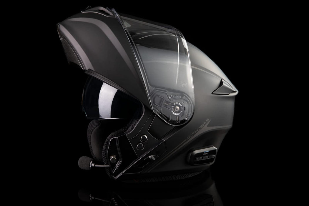 Sena Outrush R Solid Helmet Medium Matte Black