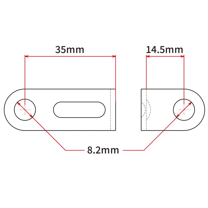 DRC - ZETA 9901 Front Flasher Holder