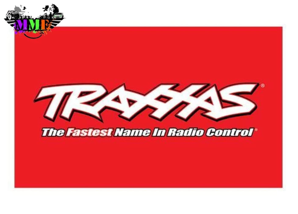 Traxxas TRA61848 3' X 5' Logo Flag Red