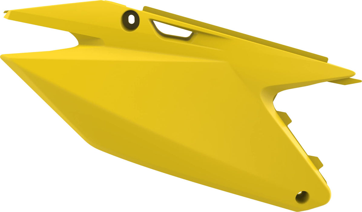 Polisport Side Panel Set (Restyle ('19)) (Yellow) Compatible With 01-08 SUZUKI RM250