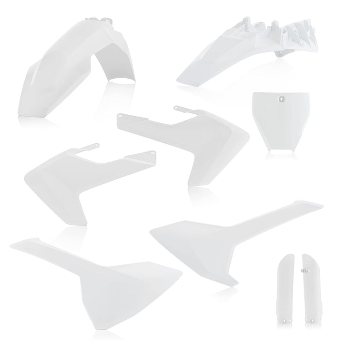 Acerbis Full Plastic Kit (WHITE) For 18-22 HUSQVARNA TC85