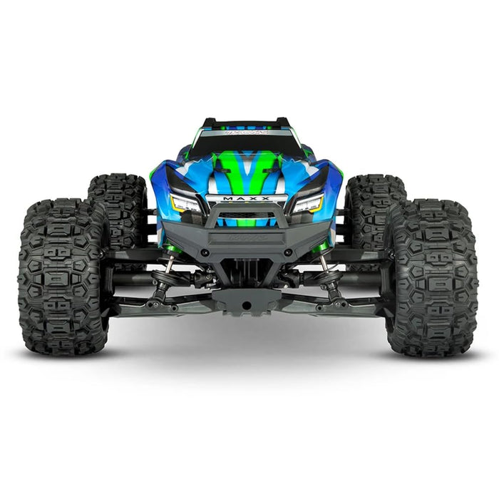 TRAXXAS Maxx Wide Green 1:10 RC Model Car Monster Truck 4WD RTR 2.4GHz