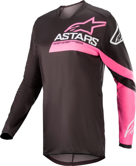 Alpinestars Stella Fluid Chaser Jersey Black/Pink Fluo Sm (3782422-1390-S)