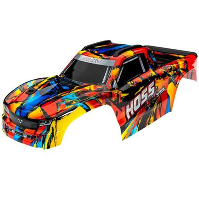 Traxxas 9011R - Hoss 4X4 VXL Body Solar Flare